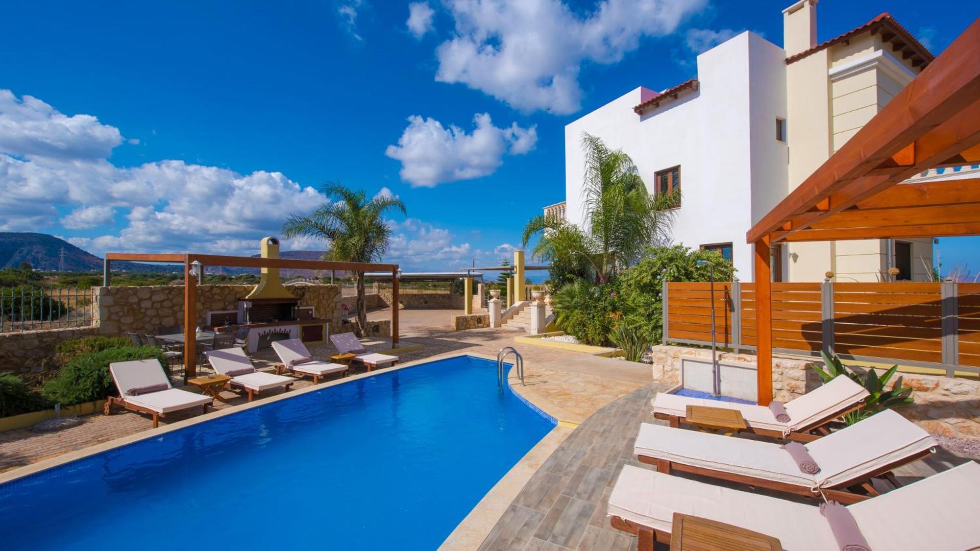 Sunshine Villa With Private Pool By Estia Hersonissos  Dış mekan fotoğraf