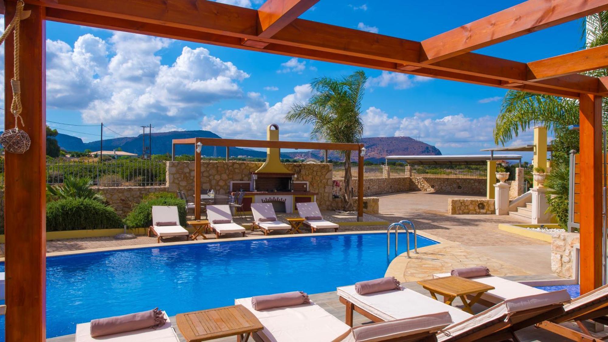 Sunshine Villa With Private Pool By Estia Hersonissos  Dış mekan fotoğraf
